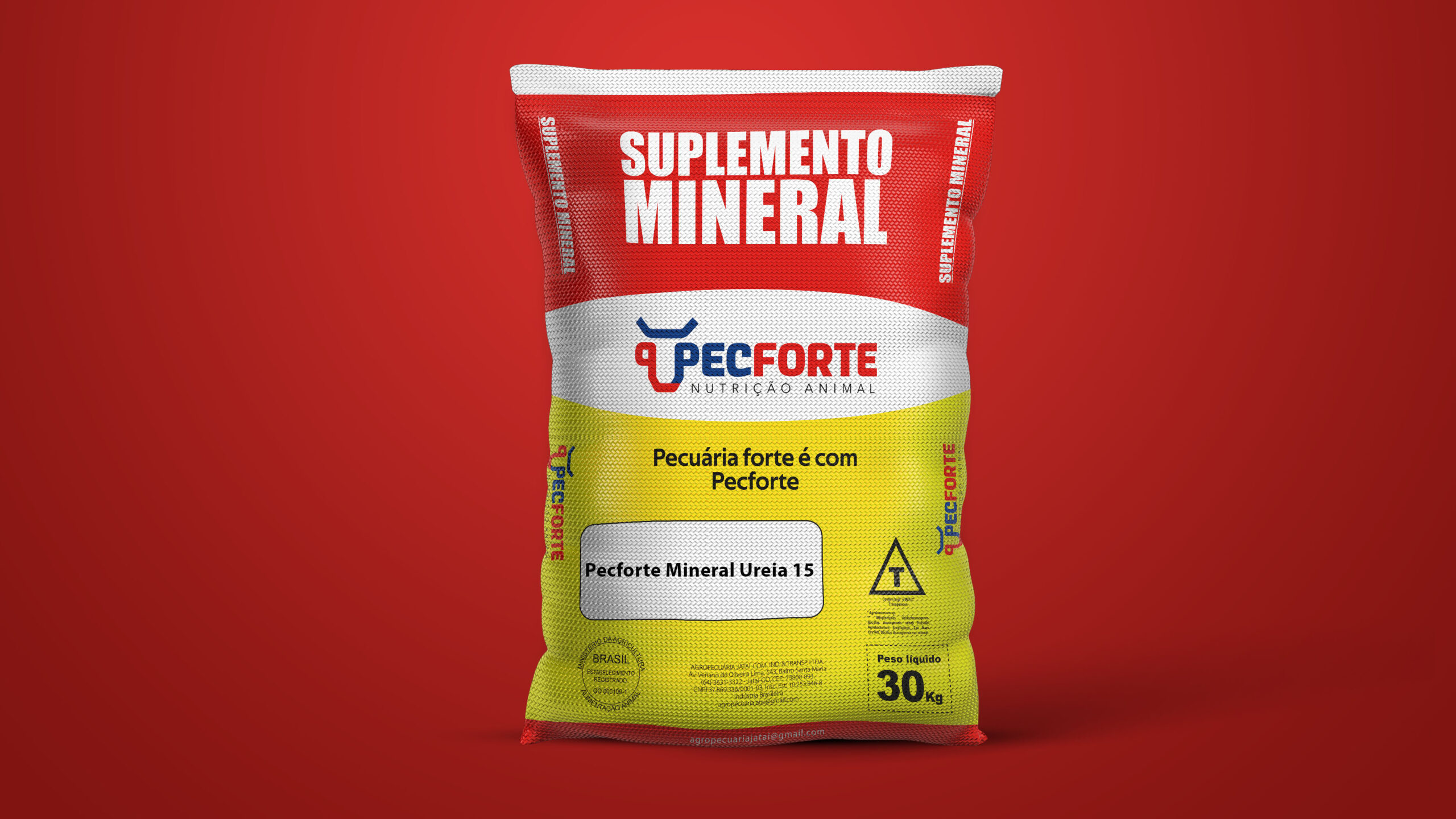 Pecforte Mineral Ureia 15 (30 kg)